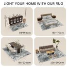 Vamcheer szőnyeg nappali puha szivacs - 160x230 mosható hálószoba szőnyeg - outlet termék