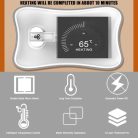 Elektrische Wärmflasche, önmelegítő zokni, elektromos melegítő palack puha plüss - outlet termék