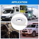 ABSOPRO 0,79"x0,20"x16,40ft javítószalag fehér, 1 darabos - outlet termék