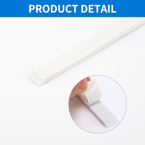 ABSOPRO 0,39"x0,20"x16,40ft javítószalag 1 darabos, fehér - outlet termék