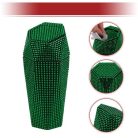 ABSOPRO autós szemetes strasszos hordozható zöld - outlet termék