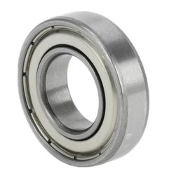   ABSOPRO 6901Zz mélyhornyú golyóscsapágy P6 12x24x6mm kenve, dupla fém tömítés, ezüst - outlet termék