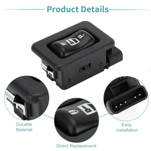 ABSOPRO kormánykerék sebességszabályzó gomb fekete Chevrolet Silverado 1500 - outlet termék