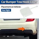 ABSOPRO hátsó vonóhorog takaró Mercedes-Benz C-Class W204 FL AMG 2012-2015 - outlet termék