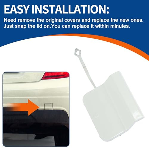 ABSOPRO hátsó vonóhorog takaró Mercedes-Benz C-Class W204 FL AMG 2012-2015 - outlet termék