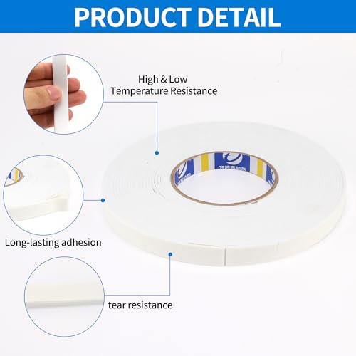 ABSOPRO 0,39"x0,08"x32,81ft javítószalag fehér, 1 darabos - outlet termék