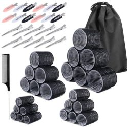   Magic Curlers hő nélküli hajcsavarók 50 darabos, 24 hajcsattal - outlet termék