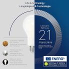 FLSNT E27 csavaros izzó 18W A70 LED 5000K, 2 darabos - outlet termék