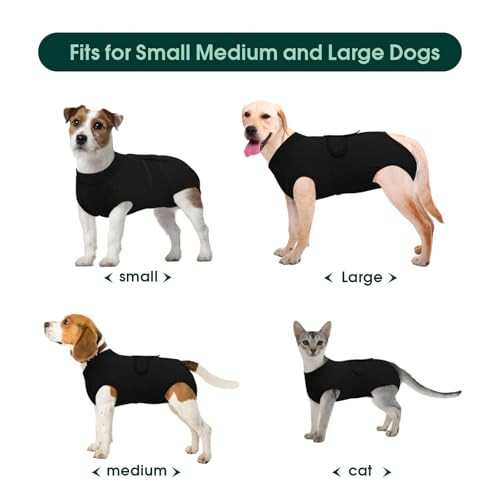 Kuoser kutyaruha műtét után fekete - outlet termék