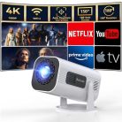 Polocsh Mini projektor, Full HD1080P, 4K, Android 11.0, hordozható projektor WLAN6 - outlet termék