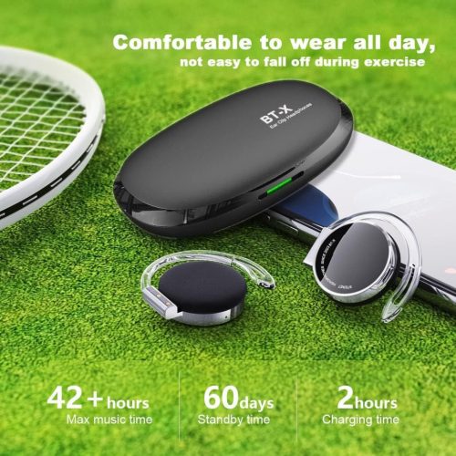 On Ear fülhallgató Bluetooth 5.3, Open Ear vezeték nélküli, Clip On sport headset 4 - outlet termék