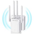 MEETOWN WLAN jelerősítő, Ultraxtendex WiFi jelerősítő LAN csatlakozással 300 Mbit/s - outlet termék