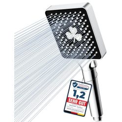   Magichome zuhanyfej, nagynyomású kézi zuhany 6 vízsugár típussal, nagy víztakarékos - outlet termék