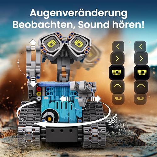 Sillbird 5 az 1-ben robot gyerekeknek programozható építőjáték, app-vezérlés, kreatív - outlet termék