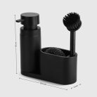 Black Sweden Home® mosogató rendező műkőből fekete - outlet termék