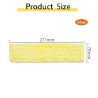Karcher ablakporszívó mikroszálas huzat 4 darabos, sárga - outlet termék
