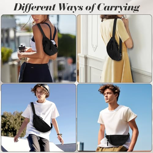 Aucuu női válltáska, kord övtáska, kistáska sport, utazás, futás, iskola - outlet termék