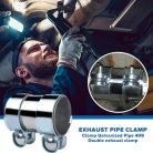LPZMPZ kipufogó bilincs 55 mm átmérőjű rozsdamentes acél - outlet termék