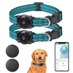   JIARUI GPS nyomkövető kutyáknak csak IOS - mini vízálló fényvisszaverő nyakörv - outlet termék