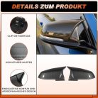 GEARMONSTER autó tükörház, visszapillantó tükör burkolat BMW kompatibilis, F20 F21 - outlet termék