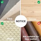 HAOTIAN-X 15 darabos bútorvédő több méretű, átlátszó kanapévédő szürke öntapadós - outlet termék