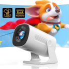 AKIYO projektor, mini projektor Full HD 1080P támogatott, automatikus - outlet termék