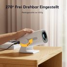 AKIYO projektor, mini projektor Full HD 1080P támogatott, automatikus - outlet termék