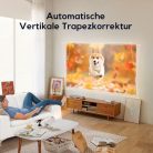 AKIYO projektor, mini projektor Full HD 1080P támogatott, automatikus - outlet termék