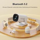 AKIYO projektor, mini projektor Full HD 1080P támogatott, automatikus - outlet termék