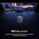 Google TV Box - 4K okos TV box HDR10+ UHD, Dolby Audio, Google/Netflix tanúsítvány - outlet termék