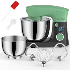   Facelle 5,5L & 4,5L konyhai robotgép 1500W, csendes, 10+P, dagasztóhorog - outlet termék