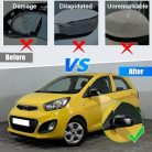 Kia Picanto MK2 2011-2017 tükörborítás fényes - outlet termék
