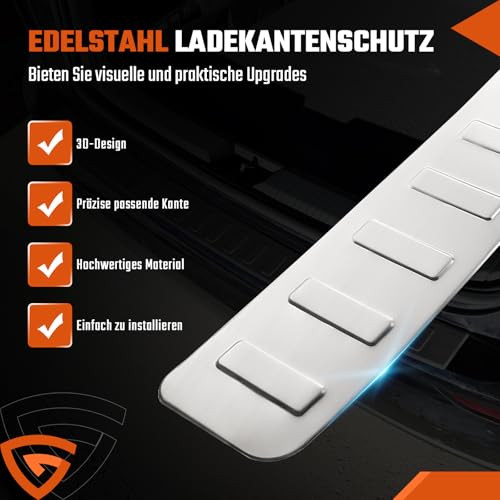 VW Tiguan 2 és Allspace rozsdamentes acél küszöbvédő 2016-2024 - outlet termék