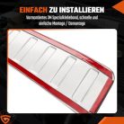 VW Tiguan 2 és Allspace rozsdamentes acél küszöbvédő 2016-2024 - outlet termék