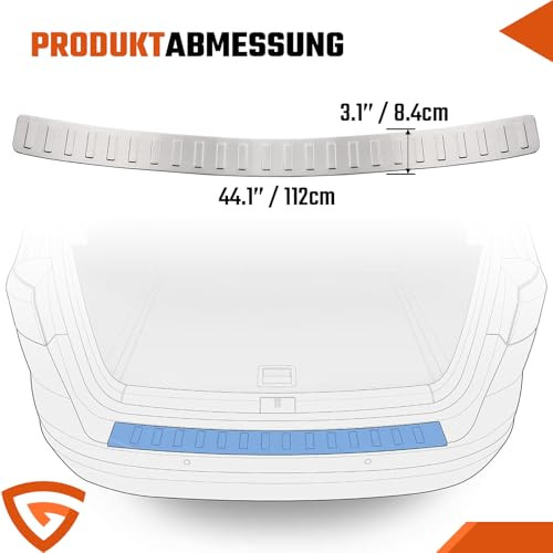 VW Tiguan 2 és Allspace rozsdamentes acél küszöbvédő 2016-2024 - outlet termék