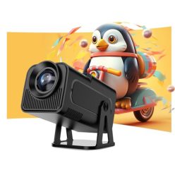 Projektor hordozható 4K 1080P fekete - outlet termék