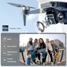 Brushless Super Endurance összecsukható quadcopter drón kezdőknek - 40+ perces - outlet termék