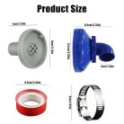 Intex Bestway medence beömlő fúvóka 360° forgatható, 32/38 mm átmérő, állítható fej - outlet termék