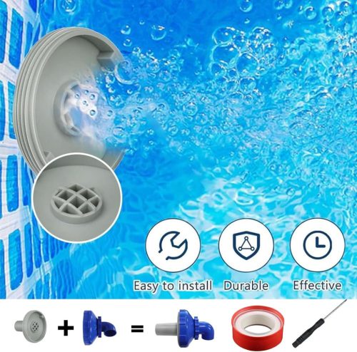 Intex Bestway medence beömlő fúvóka 360° forgatható, 32/38 mm átmérő, állítható fej - outlet termék