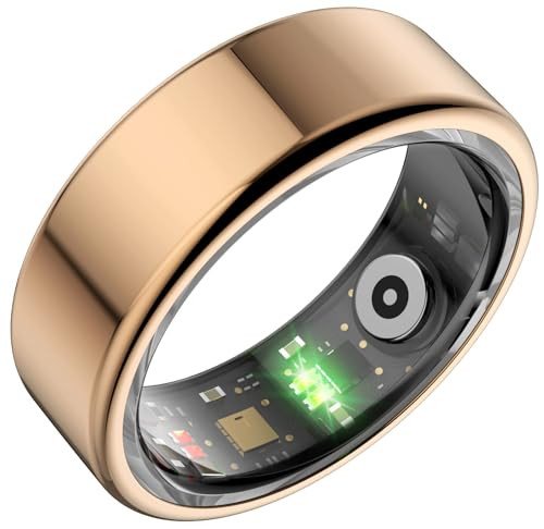 findtime Smart Ring fitnesz gyűrű IP68, lépésszámláló, kalória, pulzus, alváskövető - outlet termék