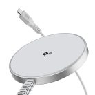 ESR Magsafe töltő 15 W, Qi2 vezeték nélküli töltő 1,5 m erősített A/C nejlon kábel - outlet termék