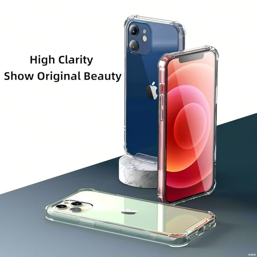 Totill iPhone 12 Mini tok, 1 darab telefontok 3 darab edzett üveggel, puha TPU - outlet termék