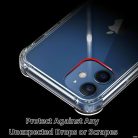 Totill iPhone 12 Mini tok, 1 darab telefontok 3 darab edzett üveggel, puha TPU - outlet termék