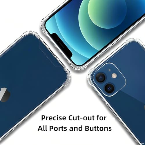 Totill iPhone 12 Mini tok, 1 darab telefontok 3 darab edzett üveggel, puha TPU - outlet termék