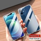 Totill iPhone 12 Mini tok, 1 darab telefontok 3 darab edzett üveggel, puha TPU - outlet termék