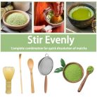 STFALI matcha kiegészítők, matcha szett matcha keverő, tea szűrő, hagyományos kanál - outlet termék