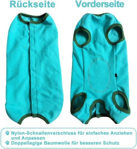 Kukaster kutyaruha műtét után kék, M - outlet termék