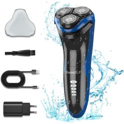   SweetLF férfi elektromos borotva késrácsos, elektromos borotva nedves és száraz - outlet termék