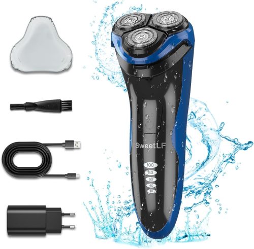 SweetLF férfi elektromos borotva késrácsos, elektromos borotva nedves és száraz - outlet termék