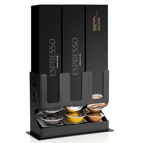 RECAPS kávékapszula tároló Nespresso Vertuoline kompatibilis, pult szervező - outlet termék